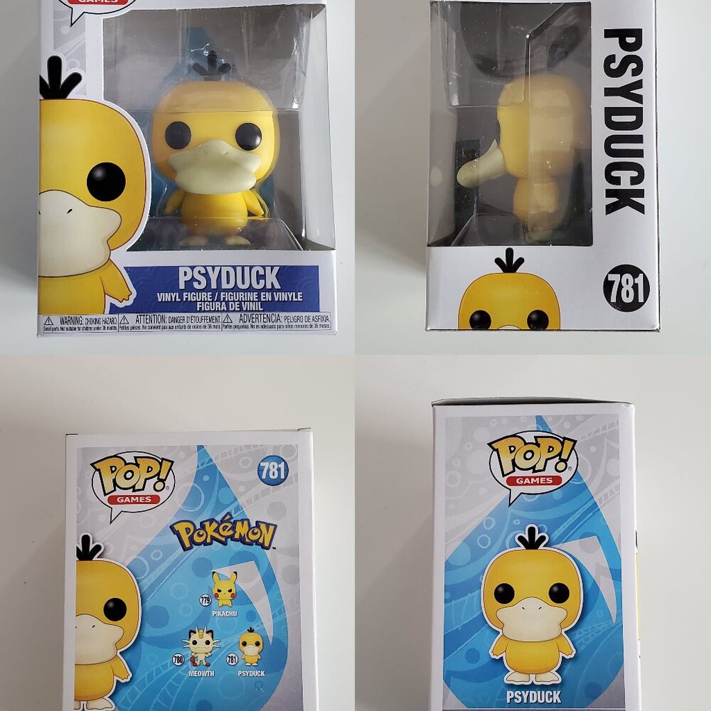 Funko Pop Games Pokemon Psyduck 781